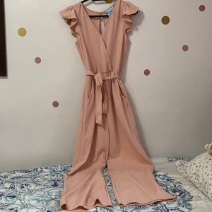 Light Pink Juniors Small Jumpsuit